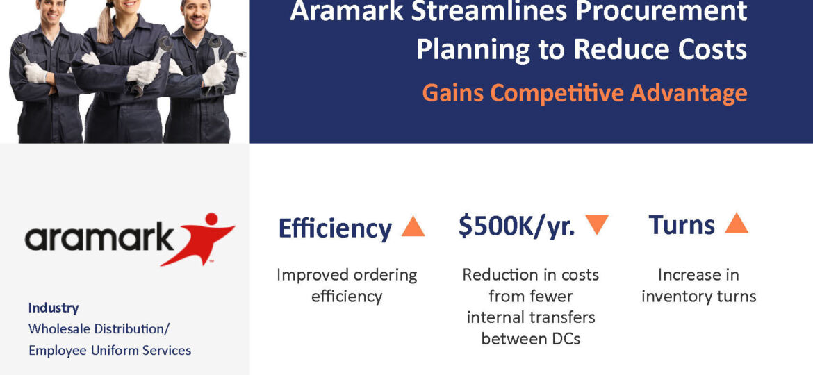 Aramark Streamlines Procurement Planning to Reduce Costs
