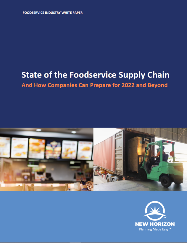 State of the Foodservice Supply CHain