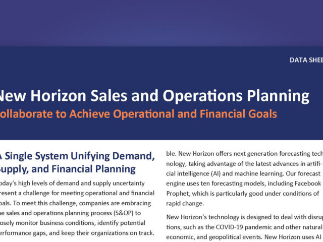 Horizon Sales